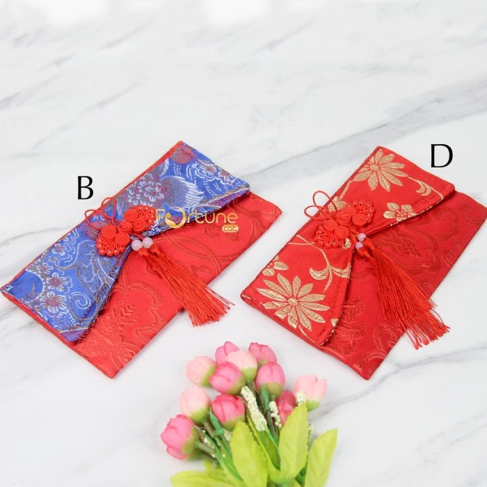 

New! Angpao Imlek 2023 Kain Chinese New Year Hong Bao Motif Combo 2 - B Limited