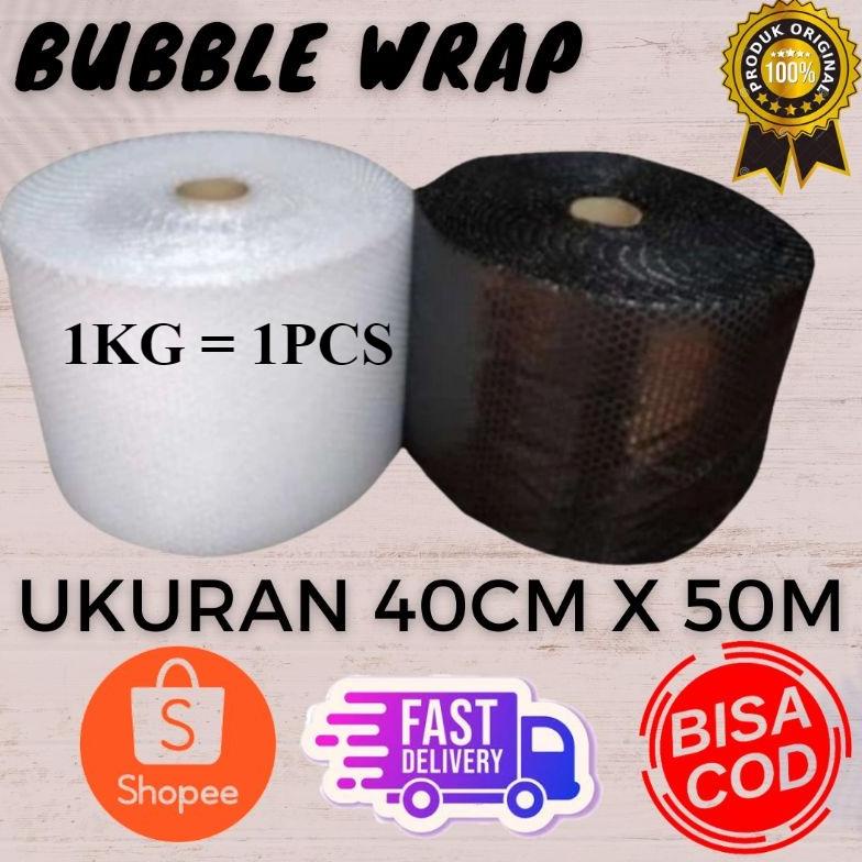 

Terbaik Bubble Wrap 40cm x 50meter | Packing Online Shop | Plastik Bubble | Pelindung Kemasan | Pelindung Paket | Bubblewrap ,.