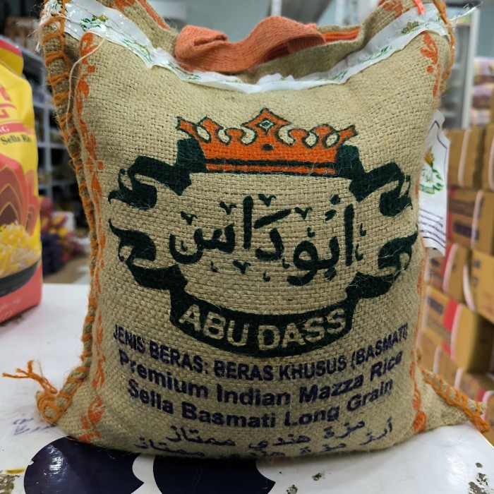 

beras basmti abu kass 5 kg asli sesui gmbr kusus grab m gojk aja