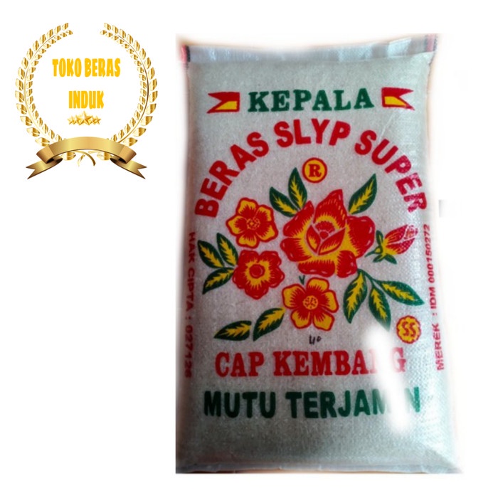 

BERAS CAP KEMBANG 10KG"pulen sedang