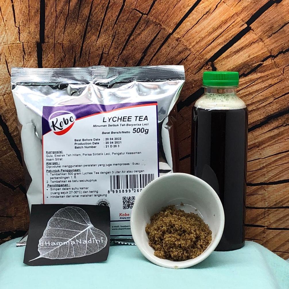 

Hot - Lychee Tea kobe 1/2 kg 500 gr / powder serbuk bubuk minuman teh leci !!