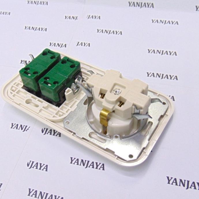 panasonic saklar seri+lampu/saklar+lampu menyala panasonic