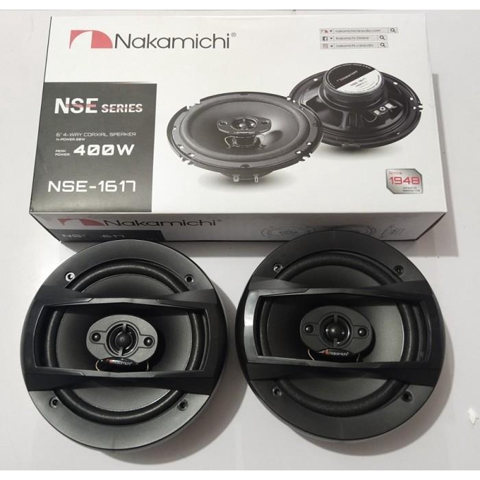 SPEAKER PINTU MOBIL SPEAKER COAXIAL NAKAMICHI NSE 1617 6INCH UNIVERSAL