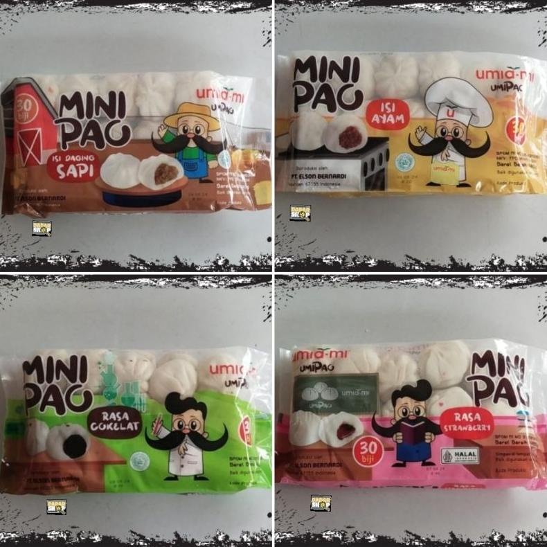 

Ready Umipao Minipao Umiami |Ayam|Sapi|Coklat|Strawberry