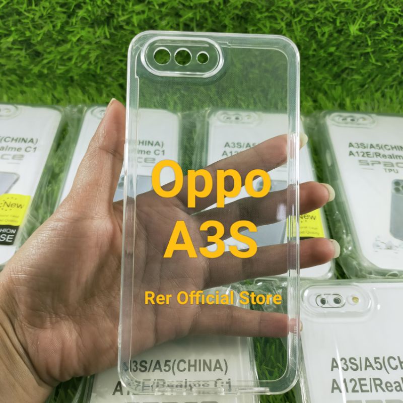 Silikon Soft case bening Space Oppo A3S
