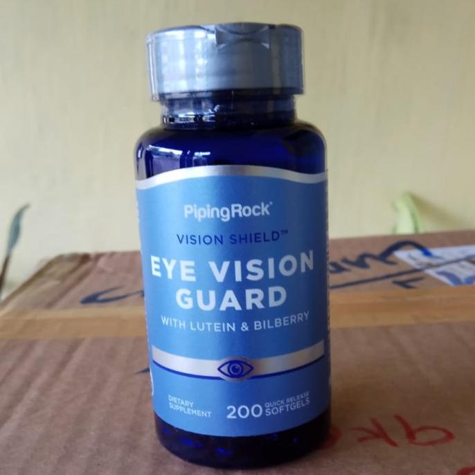 Pipingrock Eye Vision Guard Lutein Bilberry Zeaxanthin Isi 100