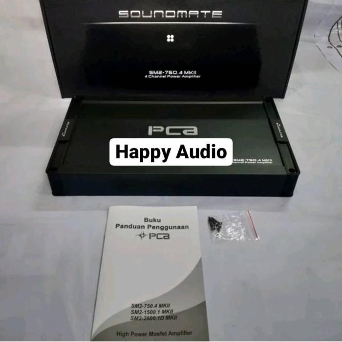 POWER AMPLIFIER 4 CHANNEL PCA SM2-750.4 MKII HIGH END QUALITY ORIGINAL