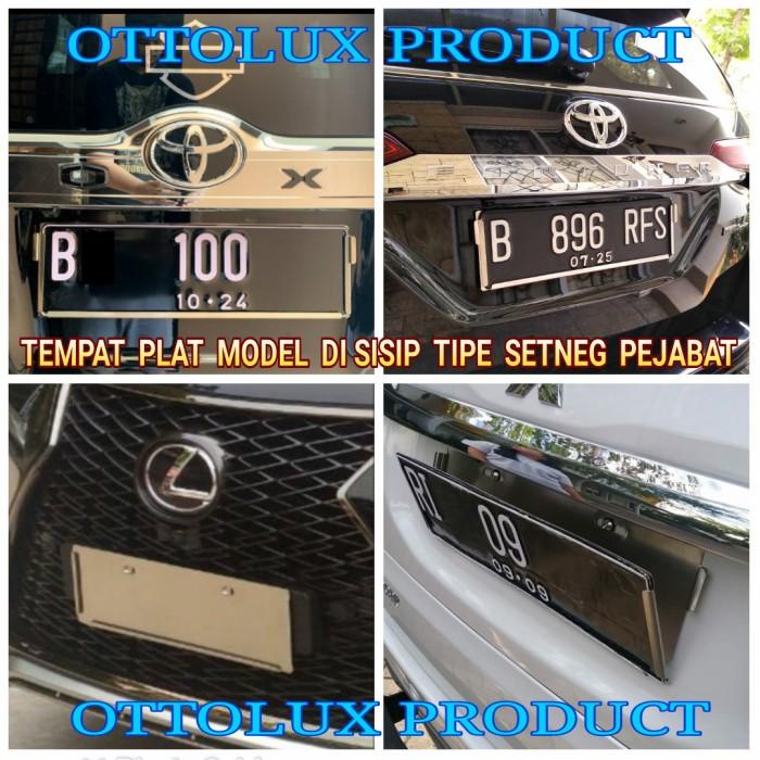 DUDUKAN PLAT NOMOR BELAKANG VESPA MATIC