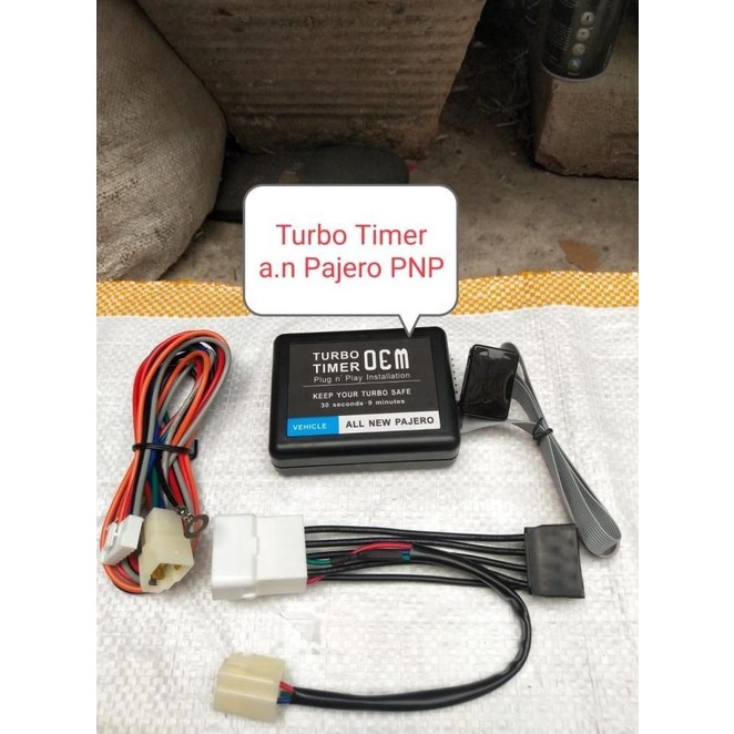 Turbo Timer Oem Pajero Lama Old, All New Pajero Sport Pnp 16-20 Ori