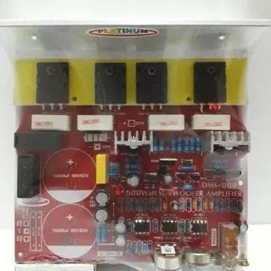 KIT POWER AMPLIFIER SUBWOOFER 500W DMS 009