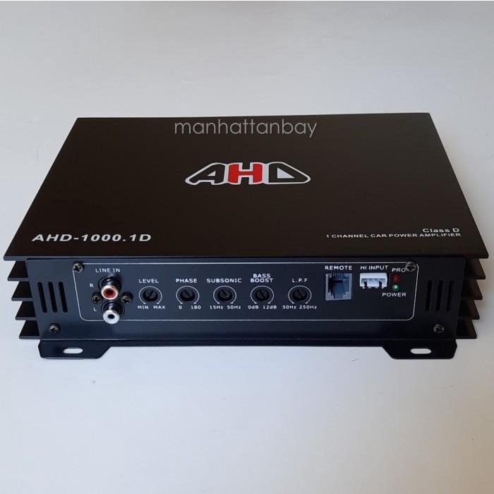 POWER AMPLIFIER MOBIL MONOBLOK CLASS D 1 CHANNEL AHD UNTUK SUBWOOFER