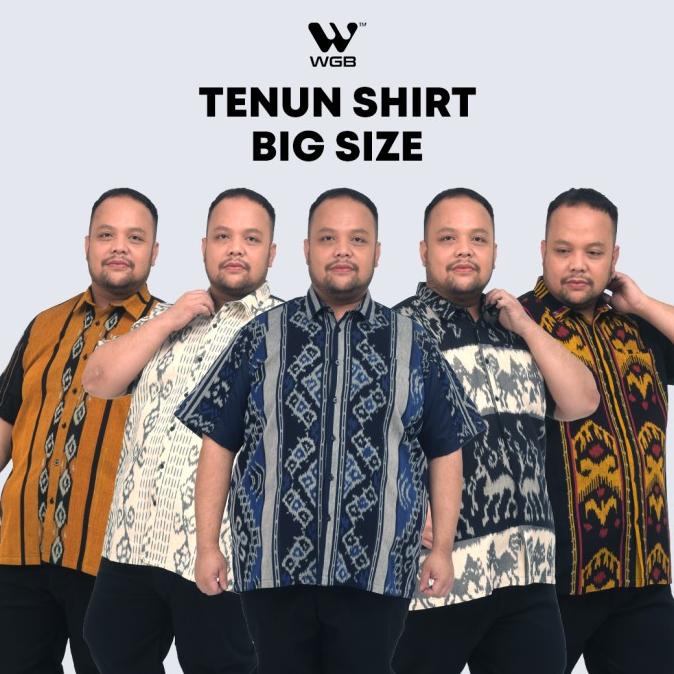 Terbaik Wgb Kemeja Tenun Pria Big Size Special Collection Jumbo Xl Xxl Terbaik