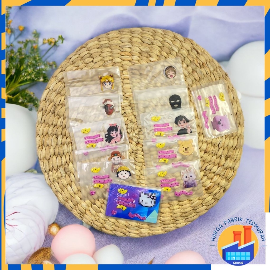 

HPT Sampul Pelindung Kartu Tanda Pengenal Karakter Cover Pelindung Kartu ATM SIM KTP Cover Kartu Doff Bahan PVC Anti Air Cover Pelindung Anti Gores Karakter Kartun Plastik Pelindung Kartu Nama Kartun Lucu