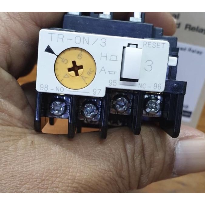Thermal Overload Fuji Relay Overload Tr-0N/3 Fuji Electric