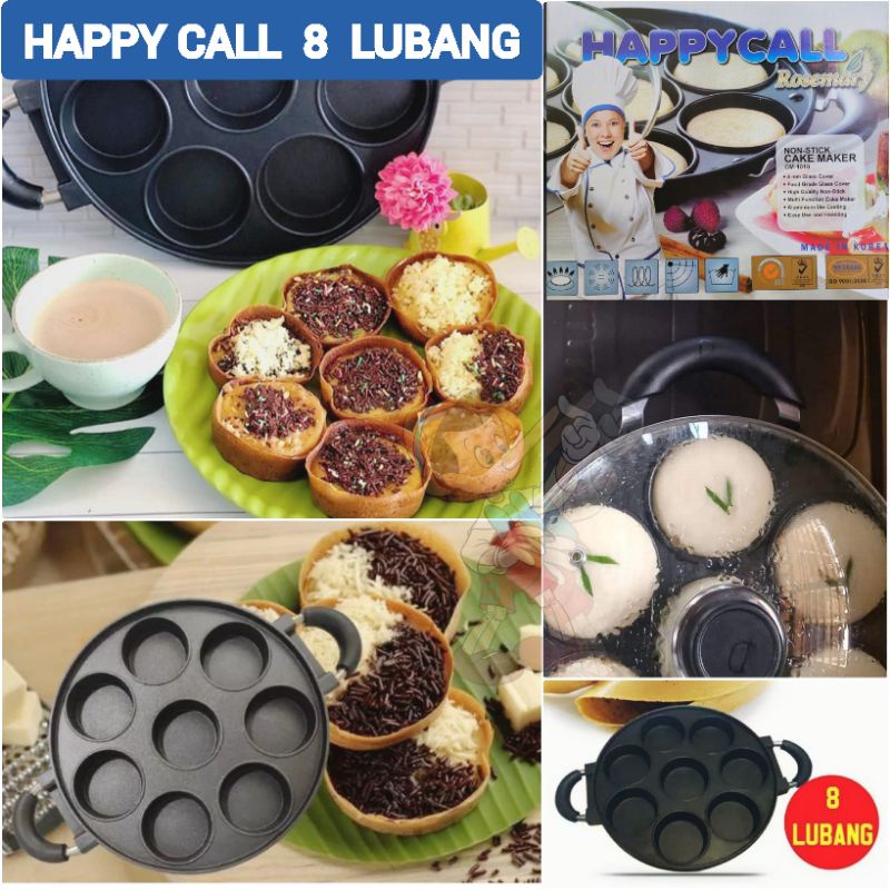CETAKAN KUE HAPPY CALL 8 LUBANG