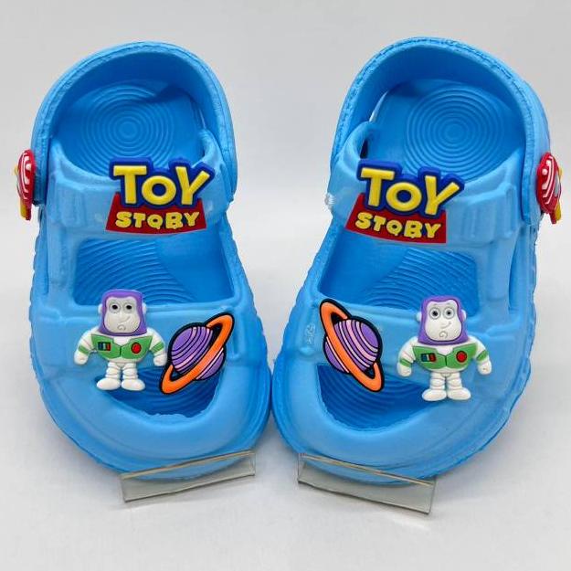 New Yk1028 Sandal Anak Laki-Laki Tali Belakang Sandal Selop Jibbitz Anak Cowok Merek Inkayni Ukuran 