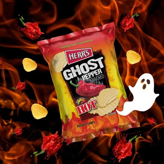 

NEW PRODUK HERR'S GHOST PEPPER FLAVOURED 6 OZ / 170GR !!!!!