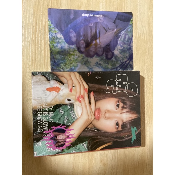 

OMG MESSAGE CARD ALBUM NEWJEANS