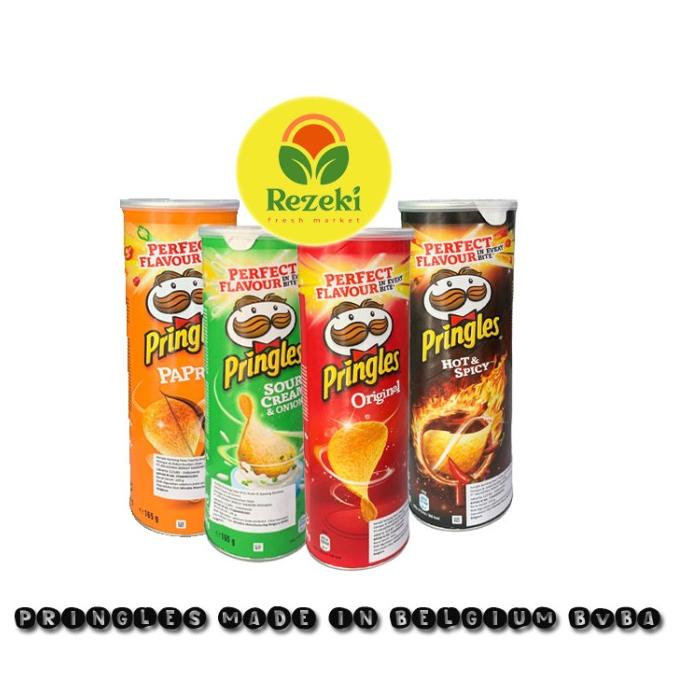 

READY STOCK PRINGLES POTATO CRISPS MADE IN BELGIUM [165 GR] !!!!!