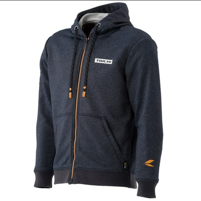NEW TAICHI JACKET RSJ330 CORDURA HOODIE NAVY JACKET RIDING BIKERS TAICHI ORIGINAL TERBARU