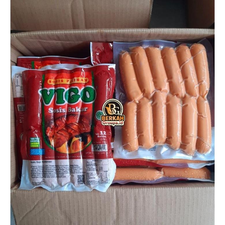 

Ready Vigo Sosis Bakar isi 7pcs, 12pcs & 24 pcs