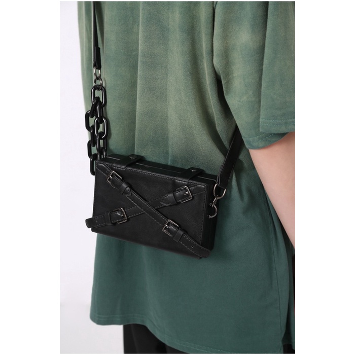 tas selempang pria Tas Selempang Pria Kulit Tas Pria Kecil Tas Jalan Pria X-CROSS(P4D8) PROMO GRATIS