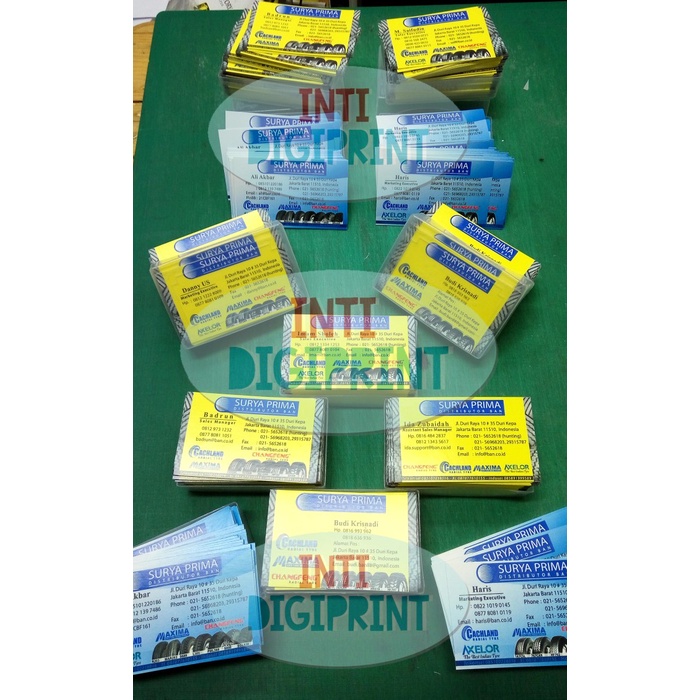 

Cetak Kartu Nama / Name Card / Kartu Nama Murah 2 sisi + laminating