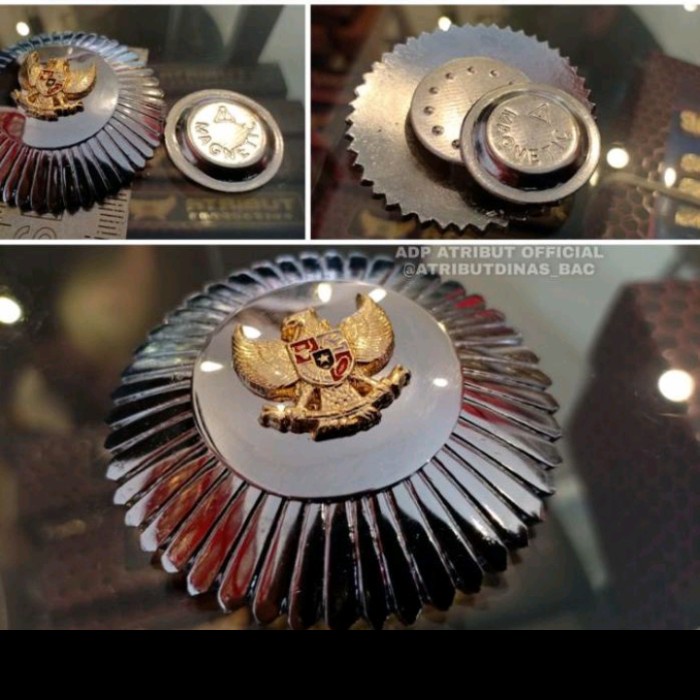 

tanda jabatan camat kecil mangnet exlusive4cm