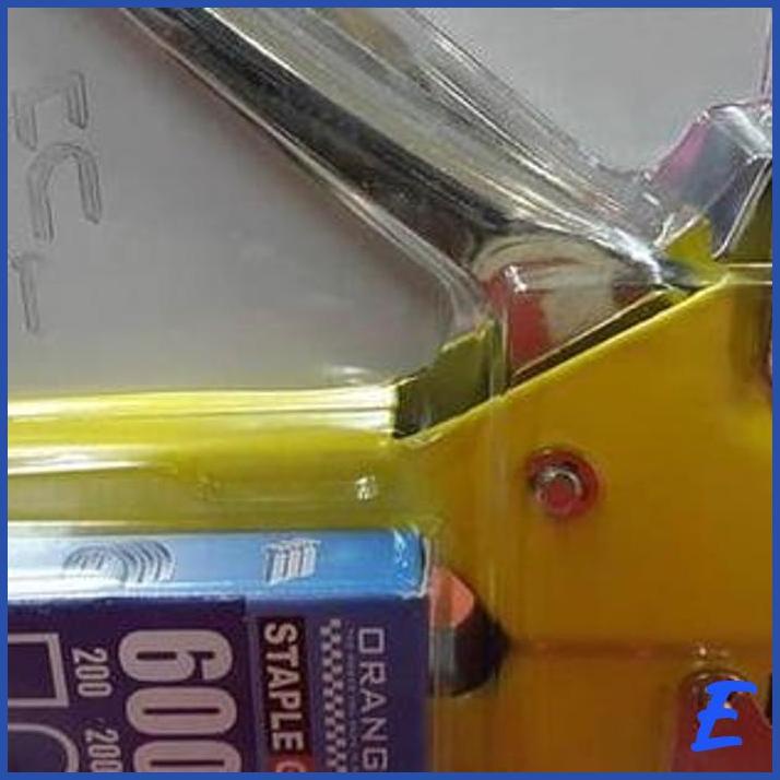 

| WR | JUAL 3 IN 1 ORANGE STAPLER GUN TEMBAK GUN TACKER 4MM S D 14MM