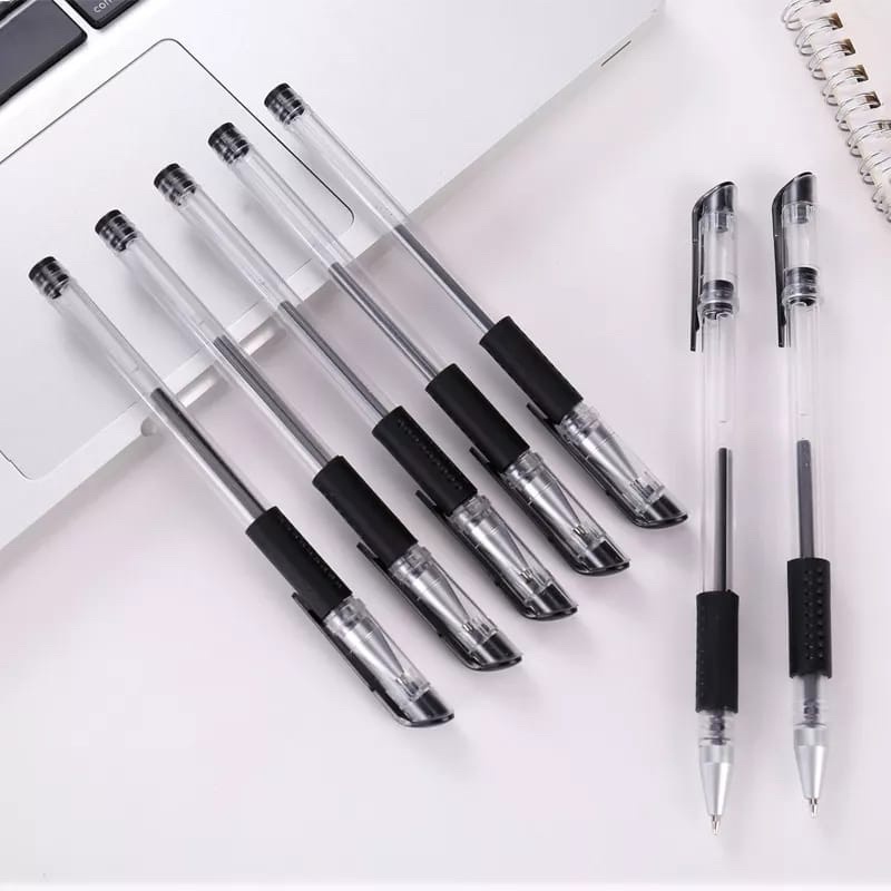 

Pena Gel Standard Pulpen Gel Standard Bolpoin Cair Alat Tulis Sekolah Bolpen Warna Hitam Murah