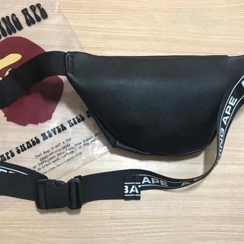Bape Waistbag ss19 Original Waist Bag Tas Pria A Bathing Ape Selempang
