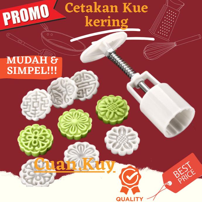 Alat Cetakan Kue Mooncake Cetak Kue Kering Kue Bulan Roti Nastar cake