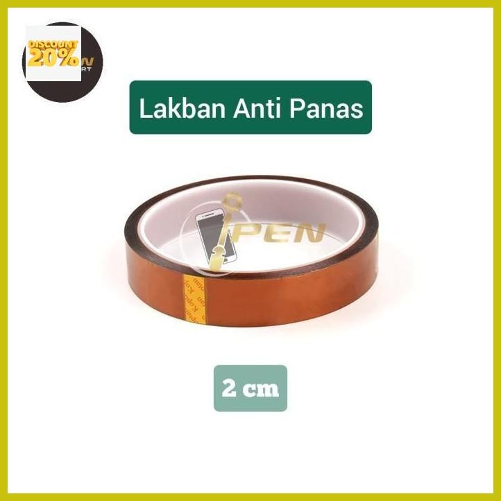 

Isolasi Anti Panas 2 Cm Kualitas Bagus Solatip Kapton Tape Free Ongkir