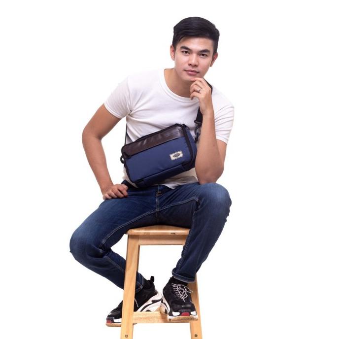 Tas Selempang Pria Tas Vape Pria Waist Bag Vape Sling Bag Organizer