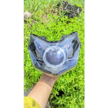 Retrofit Biled Supra X 125 New/Batman (2009-2012) Fullset Siap Isi biled 2,5"