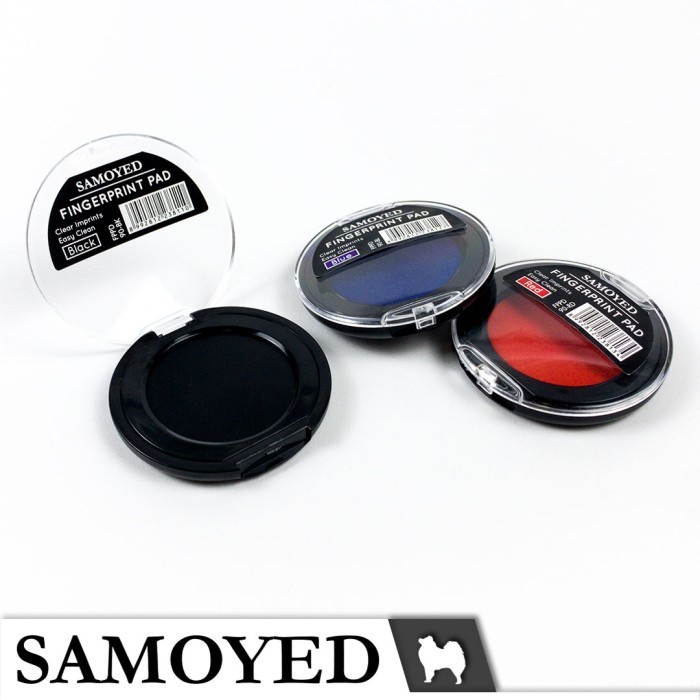 

Bantalan Cap Sidik Jari / Fingerprint Pad Samoyed FPPD-90
