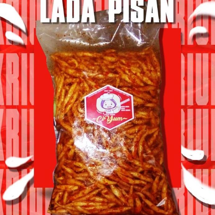 

Makanan Ringan Citruk 500 Gram Lada Pisan ( Sangat Pedas ) Citruk Yumna Tiktuk Celan Sna Oleh-Oleh Basreng Molring