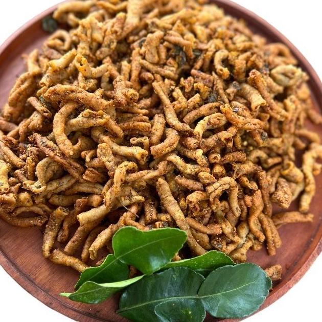 

Kripik Usus Pedas Daun Jeruk 1Kg