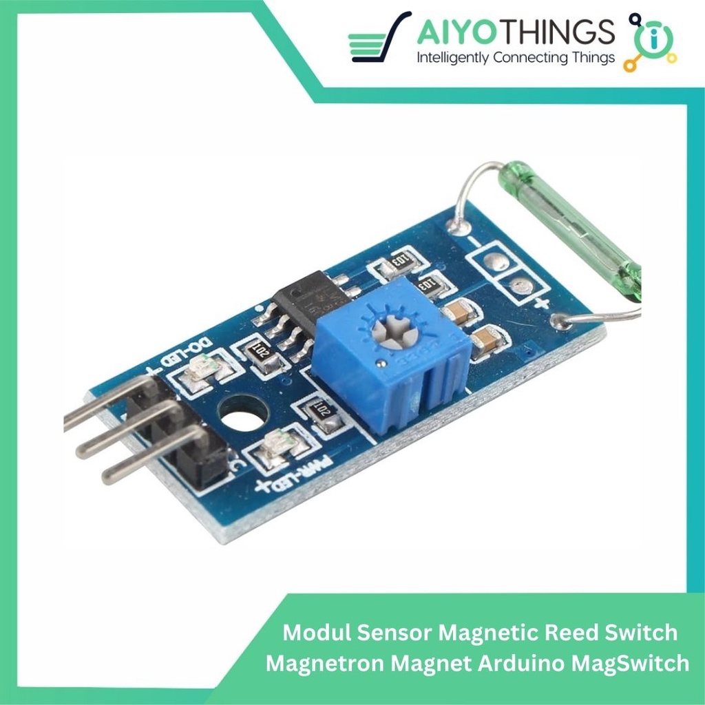 Modul Sensor Magnetic Reed Switch Magnetron Magnet Arduino MagSwitch
