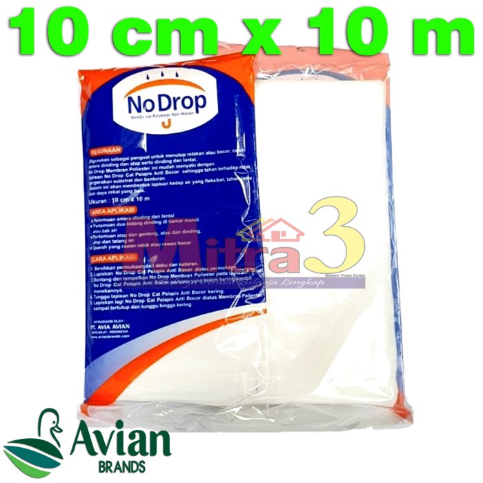 %%%%] Membran Kain Anti Bocor NO DROP Polyester / Serat Kasa Waterproofing