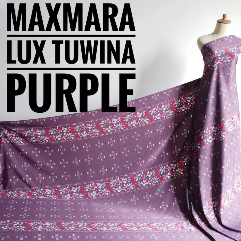 Kain Meteran Maxmara Lux Tuwina Purple (0.5M)
