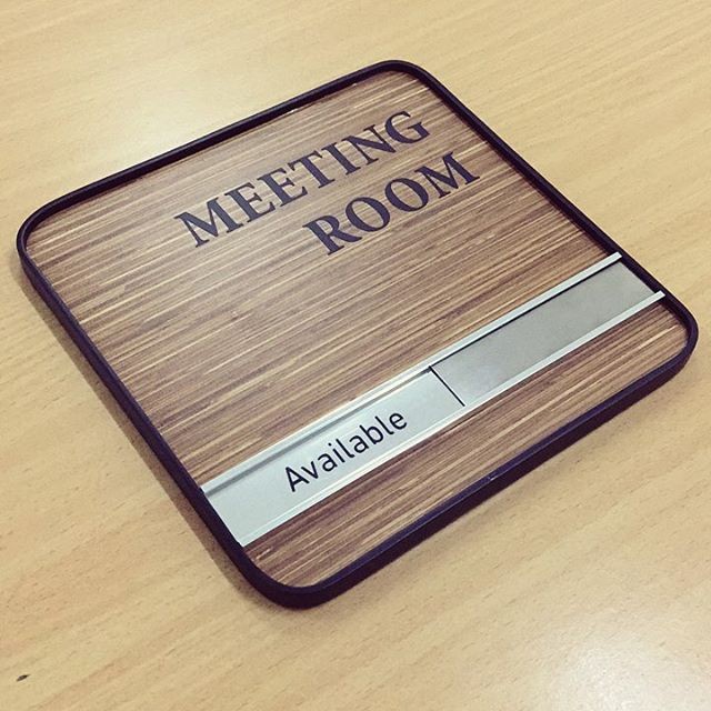 

Meeting Room Signage