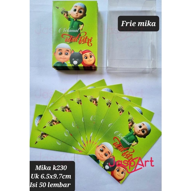 

siap kirim] AMPLOP LEBARAN HARI RAYA IDUL FITRI MIKA ISI 50 LEMBAR - mik_k_230