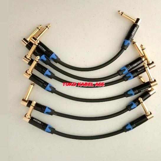 Kabel Jumper Efek Gitar Low Noise 20Cm Mogami 2524