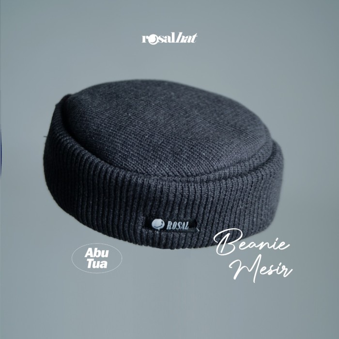 Beanie Mesir Rosal - Peci Songkok Kupluk Pria Muslim Ikhwan Simple