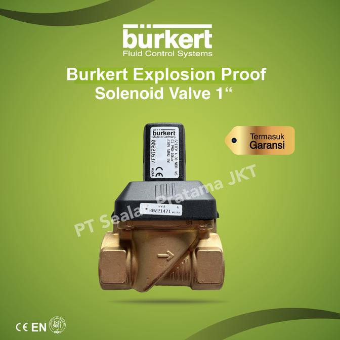 Burkert Weather Proof Solenoid Valve 1 Inch