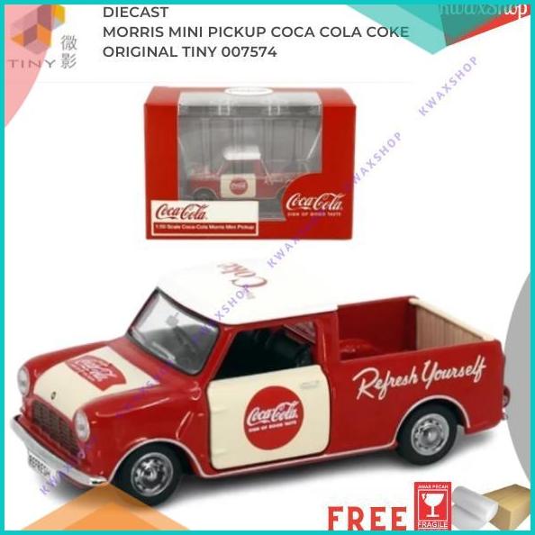 Diecast Morris Mini Pickup Coca Cola Coke Original TINY 007574 16novz3