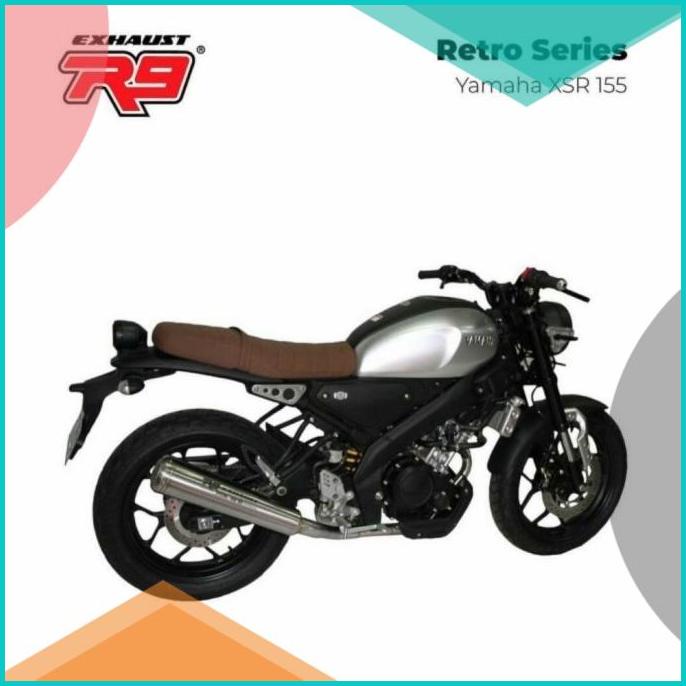 Knalpot R9 Retro Yamaha XSR 155 16novz3 parts