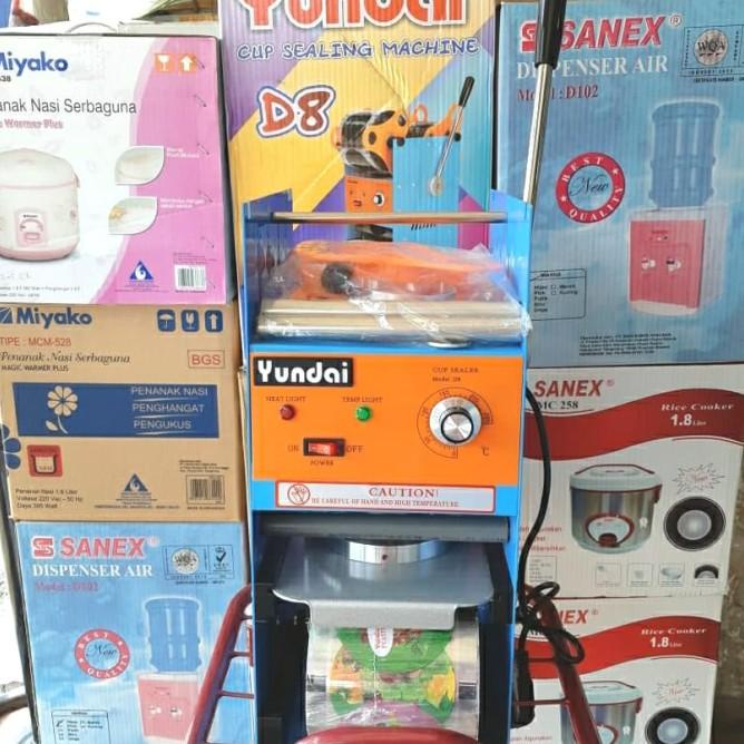 Mesin Press Minuman Gelas / Mesin Cup Sealer Gelas Plastik