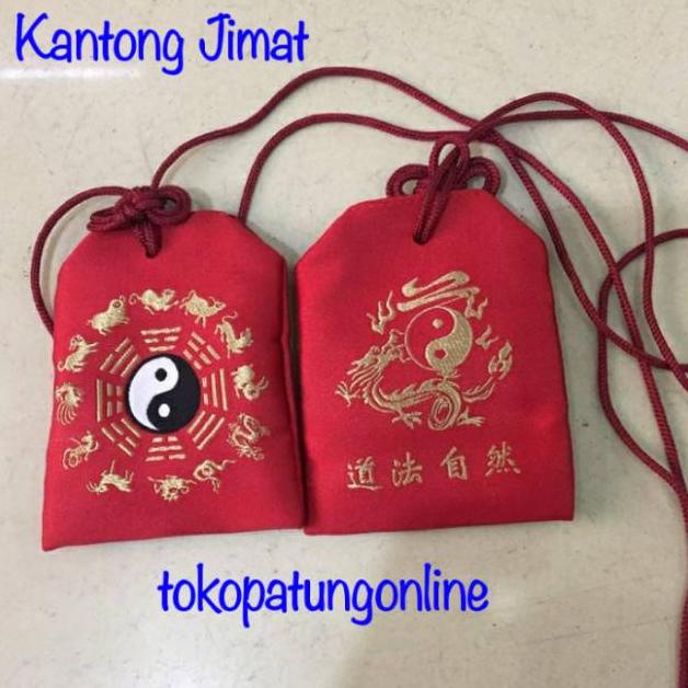 Trendi Kantong Hu Pelindung Bordir Patkua Yin Yang Premium